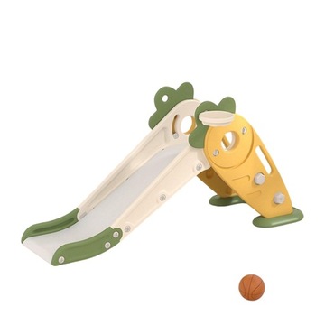 Kids Slide Motor Skill Zabawka Antypoślizgowa Żółty C