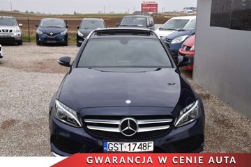 Mercedes Klasa C W205 Kombi 200 184KM 2015 Mercedes-Benz Klasa C AMG SkoraElektryka El. klapa Panorama-Dach Asystent, zdjęcie 32