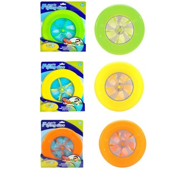 DYSK DO RZUCANIA FRISBEE LATAJĄCY TALERZ ZE ŚWIATŁEM