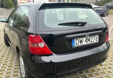 Honda Civic VII Hatchback 1.4 16V 90KM 2003 Honda Civic 1.4 benzyna 2003 r Klima 1.4 Benzyna 90KM, zdjęcie 2