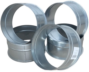 5x KRÓCIEC NA WĄŻ DO INSTALACJI ODPYLANIA fi 300 mm