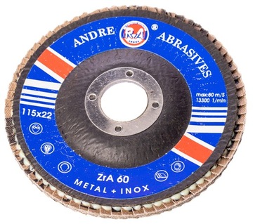 ŚCIERNICA LAMELKOWA ANDRE 115x22,2 ZRA 60