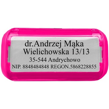 TRODAT STAMP 4913 НА 8 СТРОК ДИЗАЙН КОРПОРАТИВНОГО ЛИЧНОГО ОФИСА + ЛАСТИК