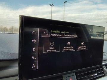 Audi A4 B9 Avant Facelifting 2.0 35 TFSI 150KM 2021 Audi A4 Avant FVmarza skorzana tapicerka kamera cofania ACC od Dealera, zdjęcie 20