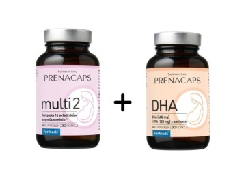 Сформирует PrenaAcaps multi2 + dha 2-3 триместр