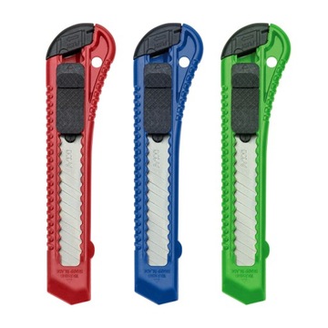 НОЖ ОБОЙНЫЙ НОЖ С ЛОМАТЫМ ЛЕЗВИЕМ 18ММ 6 шт.