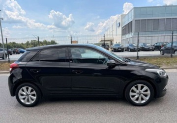 Hyundai i20 II Coupe 1.2 MPI 84KM 2017 Hyundai i20 GO 1.2MPi 84ps 5Drzwi Ledy CzarnaPodsufitka PelnySerwisASO UNI, zdjęcie 34