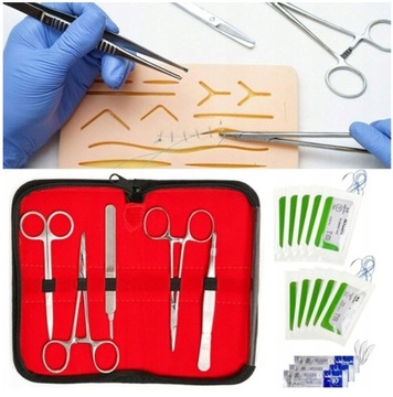 Suture Practice Kit Suturing Human Skin Medic Al