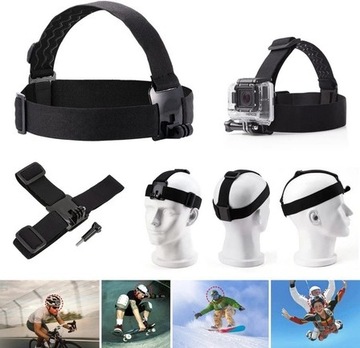 НАБОР ПОВЯЗКИ НА ГОЛОВУ, ШЛЕМА, РЕГУЛЯТОРА И НАГРЕВА ДЛЯ КАМЕРЫ GOPRO SJ