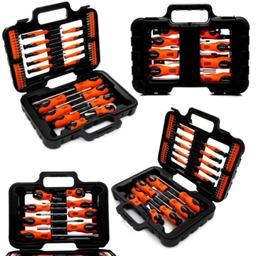 Набор отверток с битами Kraft&Dele, 58 штук.