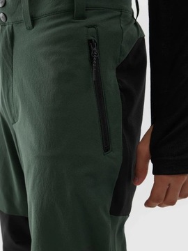 МУЖСКИЕ ТРЕККИНГОВЫЕ БРЮКИ 4F WORK ЭЛАСТИЧНЫЕ СПОРТИВНЫЕ БРЮКИ-КАРГО AW23M362