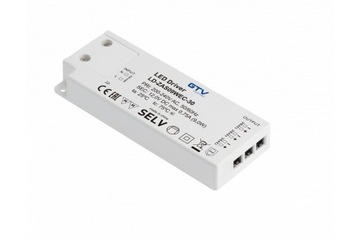 ZASILACZ LED SLIM EASY CLICK 60W Z PRZEWODEM GTV