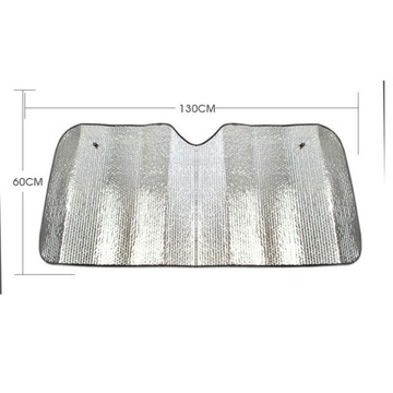 Летняя алюминиевая фольга для лобового стекла автомобиля.