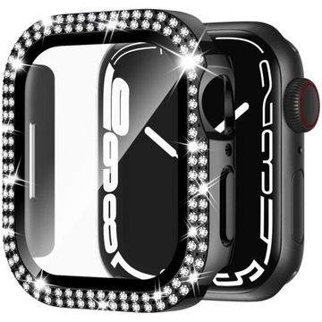 КОРПУС 2в1 + СТЕКЛО ДЛЯ APPLE WATCH 4/5/6/7/8/9/SE 40/41/44/45ММ ЦВЕТА