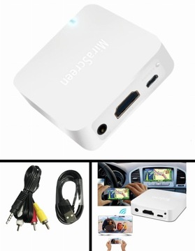 MiraScreen WiFI CAR X7 для автомобильного AV HDMI, клонирование iOS