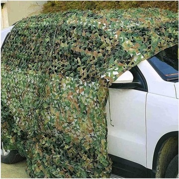 ВОЕННАЯ МАСКИРОВОЧНАЯ СЕТЬ 1,2X25М ДЛЯ САДА, ОБЕСПЕЧИВАЮЩАЯ ЭФФЕКТИВНЫЙ КАМУФЛЯЖ