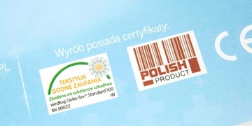 Kołdra 100x135 cm + poduszka AMW Medicare z żabką wyrób medyczny