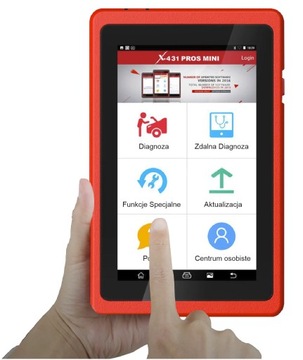 НАБОР LAUNCH PROS MINI X-431 ПОЛЬСКИЙ ЯЗЫК MEGA XL