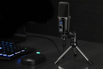 НОВЫЙ USB-СТУДИЙНЫЙ МИКРОФОН BEE DM18 — ДЛЯ ПК-ГЕЙМЕРОВ