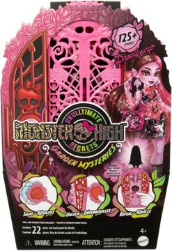 LALKA MONSTER HIGH STRASZYSEKRETY Ogrodowe zagadki, Draculaura