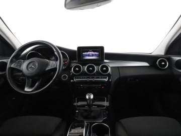 Mercedes Klasa C W205 Limuzyna 180 156KM 2016 Mercedes C 180 półskóra navi klima auto, zdjęcie 14