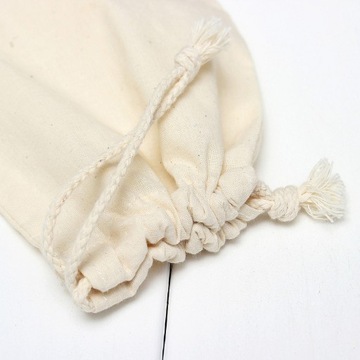 Хлопковая сумка 20х15см ECOLOGICAL экрю