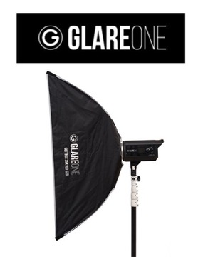 Softbox GlareOne 25x100 PRO - zestaw z gridem
