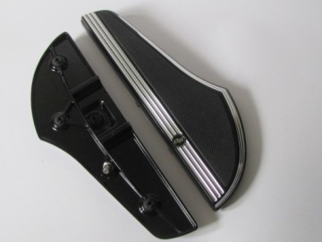 Напольные платформы Defiance черные анодированные Softail от 2018 Harley OEM