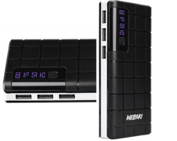 POWERBANK POWER BANK 20000mAh 3x USB KIESZONKOWY