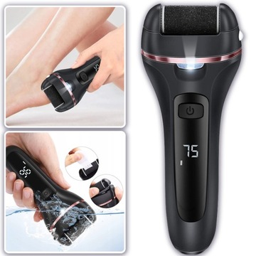 ЭЛЕКТРИЧЕСКАЯ НАПИЛЬКА ДЛЯ НАПИЛКИ, МАШИНА ДЛЯ НАПРАВЛЕНИЯ ПЯТОК, ЖК-ТЕРКА, НАБОР РОЛИКОВ, ТЕРКА XXL