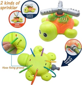 Водяная помпа фонтана сада спринклерная для игрушки воды шланга сада