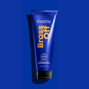 MATRIX BRASS OFF Набор для волос шампунь, кондиционер, увлажняющая маска, БЕСПЛАТНО