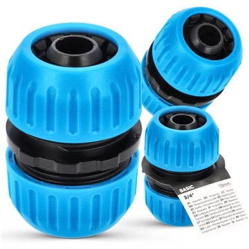 Соединитель для ремонта садовых шлангов Cellfast | Быстроразъемный соединитель для шланга 3/4 дюйма.