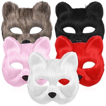 Furry Kostiumy Therian Maska Wilka Halloween