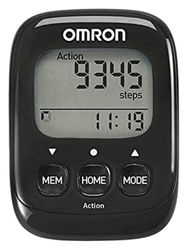 ЦИФРОВОЙ ШАГОМЕТР OMRON WALKING STYLE IV, ЧЕРНЫЙ