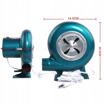 Вентилятор для розжига костра-гриля 80Вт.