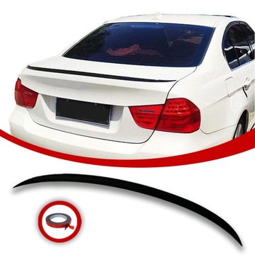 BMW E90 LOTKA SPOILER SPOJLER MP LOOK CZARNY POŁYSK