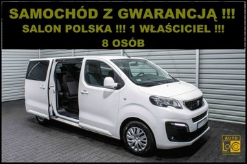 Peugeot Expert II 2018 Peugeot Traveller LONG L3 + 8 OSÓB + Salon POLSKA