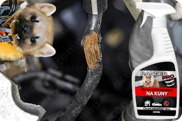 KUNA Ball + RANGER PRO Spray zestaw, straszak kun, gryzoni AUTO DOM GARAŻ