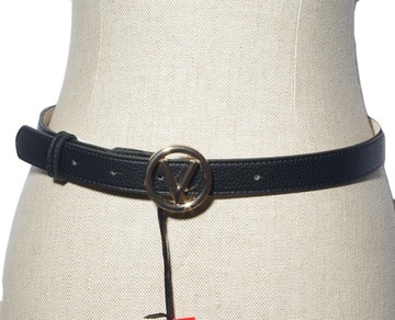 Valentino ROUND pasek cinture nero 120