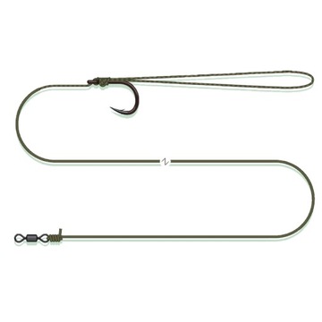 PRZYPON SUMOWY MAD CAT PELLET RIG 60CM 0.75MM 2/0