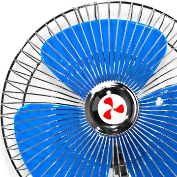 Большое поворотное устройство автомобильного вентилятора ветряной мельницы, колебание 8 дюймов, 12 В, мощное