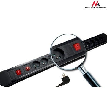 УДЛИНИТЕЛЬНЫЙ КАБЕЛЬ НА 10 РОЗЕТОК ПИТАНИЕ БЫДГОЩ