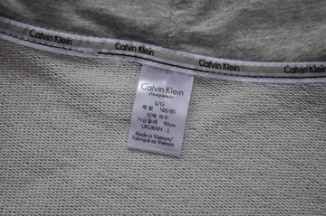 CALVIN KLEIN BLUZA Z KAPTUREM L