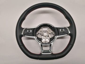 VW GOLF VII 7 GTI KIEROWNICA SKÓRZANA ORYGINAŁ