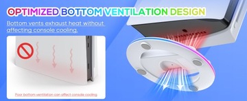 RGB STOJAK PIONOWY ORGANIZATOR STACJA ŁADUJĄCA DO PS5 SLIM 2023