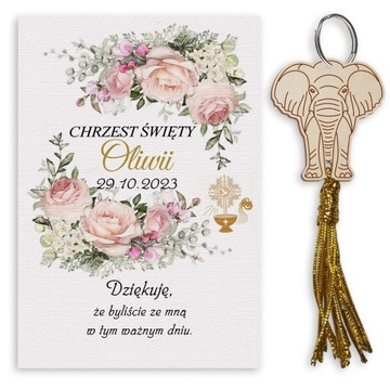 Спасибо гостям БРЕЛОК С АНГЕЛОМ КРЕЩЕНИЕ ПРИЧАСТЬЕ ОДИН ГОДОВОЙ СУВЕНИР