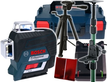 LASER GLL 3-80 C BOSCH L-BOXX + STATYW + TYCZKA TP