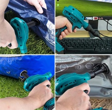 МОЩНЫЙ ЭЛЕКТРОВЕНТИЛЯТОР СЖАТОГО ВОЗДУХА КОМПРЕССОР ДЛЯ ПЫЛИ