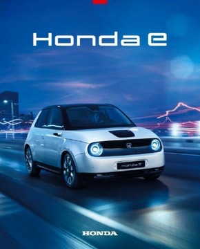 Брошюра Honda E, модель 2021 года, польский язык